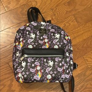 Nightmare Before Christmas Jack Skellington Sally Mini Backpack Halloween